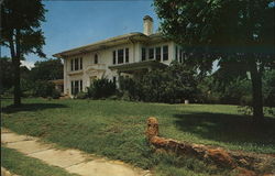 Early Home of Mary Martin Weatherford, TX Postcard Postcard Postcard