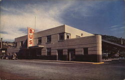 Union Bus Depot Wheeling, WV Postcard Postcard Postcard