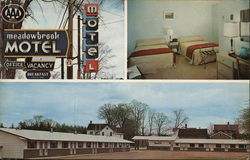 Meadowbrook Motel Postcard