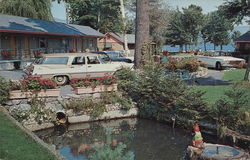 Blue Lagoon Motel Postcard
