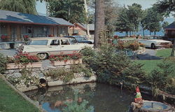 Blue Lagoon Motel Diamond Point, NY Postcard Postcard Postcard