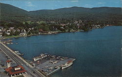 Aerial View at Head of Lake George Aerial View at Head of Lake George
