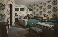 Burton's Marine Village Motel Postcard