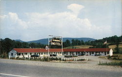 Ticonderoga Motel, Route 9N Postcard