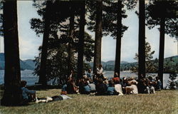 Point O'Pines Camp for Girls in the Adirondacks Postcard