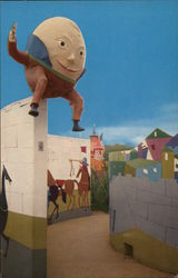 Humpty Dumpty - Business Life Insurance Postcard