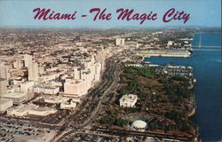 Miami The Magic City Postcard