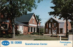 Tre Kronor Scandinavian Center Farmington, CT Postcard Postcard Postcard