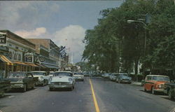 Main Street Hyannis, MA Postcard Postcard Postcard