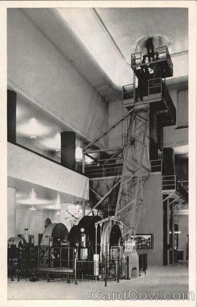 Museum of Science and Industry - Coal Mine and Head Frame Chicago Illinois