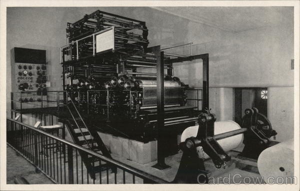 Newspaper Press, The Museum of Science and Industry Chicago Illinois