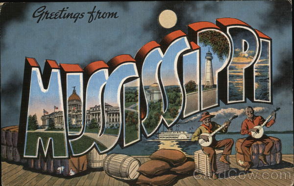 Greetings from Mississippi