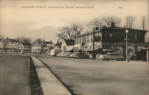 Worcester Turnpike Framingham Center Massachusetts