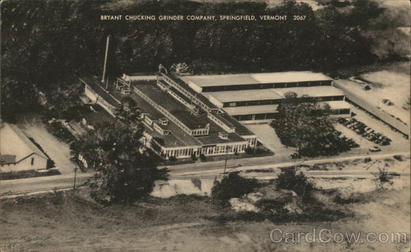 Bryant Chucking Grinder Company Springfield Vermont