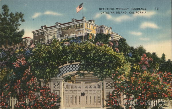 Beautiful Wrigley Residence Santa Catalina Island California