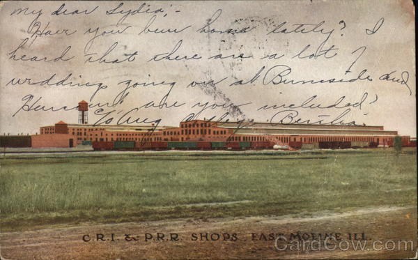 C.R.I. & P.R.R. Shops East Moline Illinois