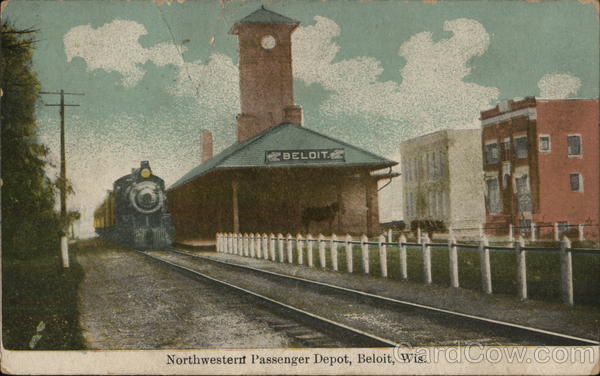 Northwestern Passenger Depot Beloit Wisconsin