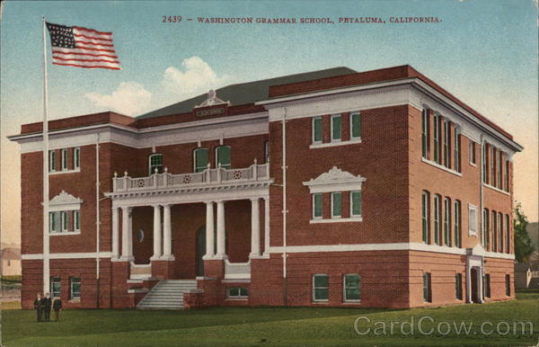 Washington Grammar School Petaluma California