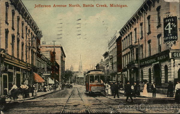 Jefferson Avenue North Battle Creek Michigan