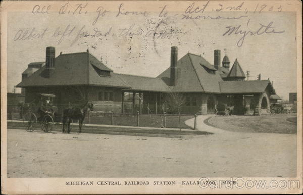Michigan Central Railroad Station Kalamazoo