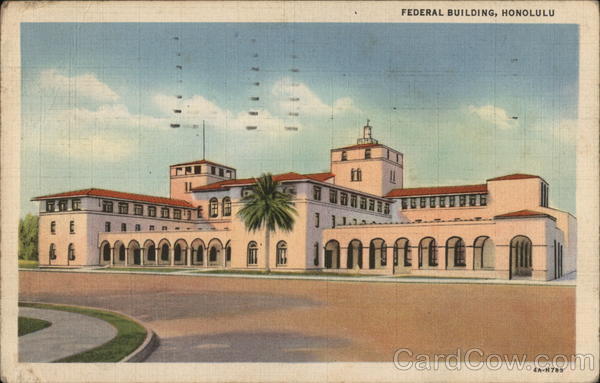 Federal Building Honolulu Hawaii