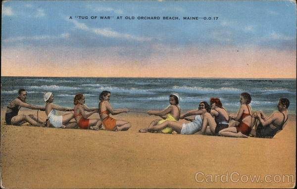 Tug of War Old Orchard Beach Maine