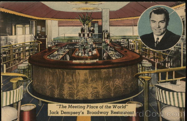 Jack Dempsey's Broadway Restaurant New York City