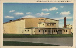 War Department Theatre, Camp Campbell Fort Campbell, KY Postcard Postcard Postcard