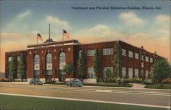 Vocational and Physical Education Building Postcard