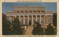 Buckstaff Baths Hot Springs National Park Postcard Postcard Postcard