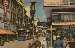 Chinatown San Francisco, CA Postcard Postcard Postcard