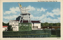 The Welcome Chair Union City, PA Postcard Postcard Postcard