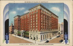 Pantlind Hotel Grand Rapids, MI Postcard Postcard Postcard