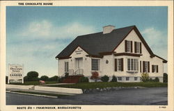 The Chocolate House Framingham, MA Postcard Postcard Postcard