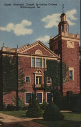 Lycoming College - Clarke Memorial Chapel Postcard