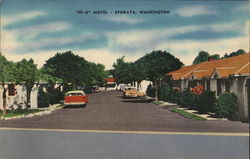 Hi-U Motel Postcard
