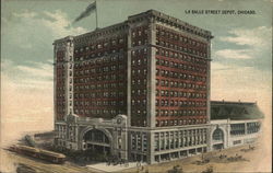 La Salle Street Depot Chicago, IL Postcard Postcard Postcard