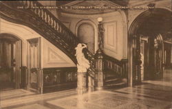 E. B. Crocker Art Gallery - Staircase Postcard