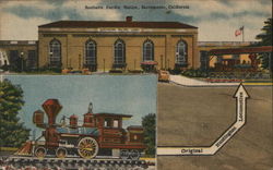 Southern Pacific Station Postcard