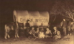 Jaycee Chuck Wagon Dinners, Garden of the Gods Colorado Springs, CO Postcard Postcard Postcard