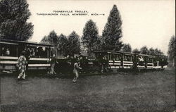 Toonerville Trolley, Tahquamenon Falls Newberry, MI Postcard Postcard Postcard