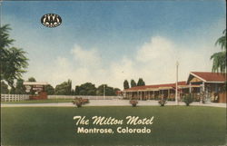 The Milton Motel Montrose, CO Postcard Postcard Postcard