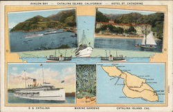 Catalina Island, California Santa Catalina Island, CA Postcard Postcard Postcard