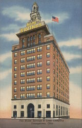 Home Savings & Loan Company Postcard