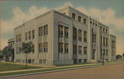 Curry County Court House Postcard