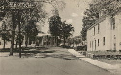 View Looking Up Main Street in Chester Postcard