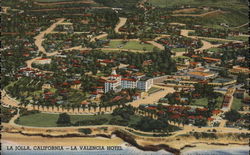 La Valencia Hotel La Jolla, CA Postcard Postcard Postcard