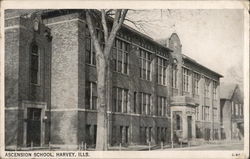 Ascension School Harvey, IL Postcard Postcard Postcard