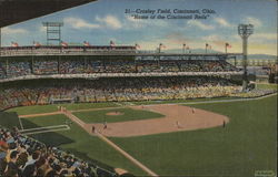Crosley Field Cincinnati, OH Postcard Postcard Postcard