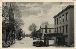 Anderson Hotel Clarion, PA Postcard Postcard Postcard